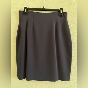 Kenzar grey/blue pencil skirt